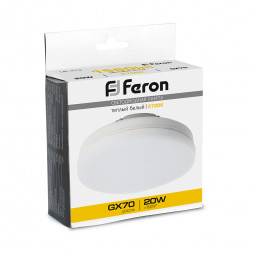 Лампа светодиодная Feron LB-473 GX70 20W 2700K арт.48306