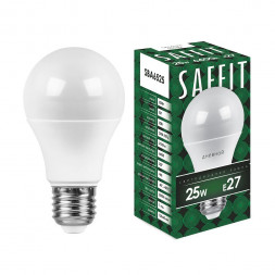 Лампа светодиодная SAFFIT SBA6525 Шар E27 25W 6400K арт.55089
