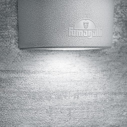 Светильник архитектурный, Fumagalli 1A4.000.000.LXU1K, 3,5W 230V GU10 серый