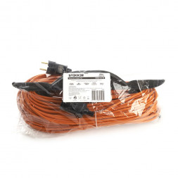 Удлинитель-шнур на рамке 1-местный б/з Stekker, HM02-02-50, 50м, 2*0,75, серия Home, оранжевый арт.39493