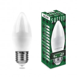 Лампа светодиодная SAFFIT SBC3709 Свеча E27 9W 2700K арт.55128