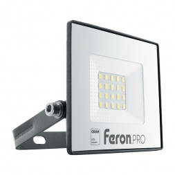 Светодиодный прожектор Feron.PRO LL-1000 IP65 20W 6400K арт.41538