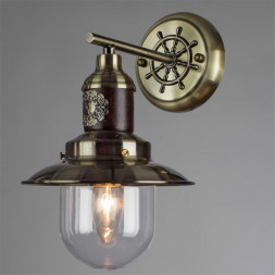 Светильник настенный Arte Lamp A4524AP-1AB SAILOR античная бронза 1хE27х60W 220V