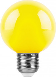 Лампа светодиодная Feron LB-371 Шар E27 3W желтый арт.25904