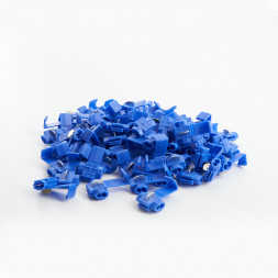 Зажим прокалывающий ответвительный ЗПО-2 - 2,5 мм2, синий, LD502-15 (упаковка 100 шт) арт.39349
