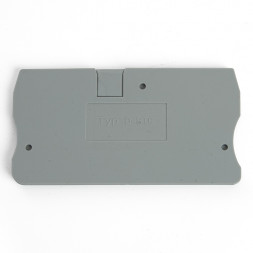 LD560-1-60 Торцевая заглушка для ЗНИ LD552 6 мм2  (JXB 6), серый STEKKER арт.39992