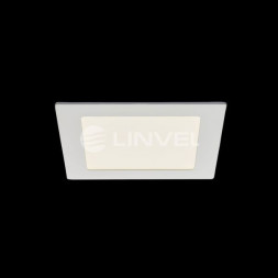 Светильник LINVEL SPL1  6W 4000 K  квадрат, размер 120*120