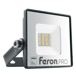 Светодиодный прожектор Feron.PRO LL-1000 IP65 10W 6400K арт.41537