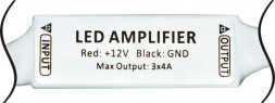 Усилитель для светодиодной ленты (мультиколор) 12V MAX^144w c разъемами  LD107,  LD52 арт.26264