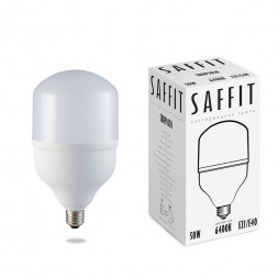 Лампа светодиодная SAFFIT SBHP1050 E27-E40 50W 6400K арт.55095