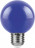 Лампа светодиодная Feron LB-371 Шар E27 3W синий арт.25906