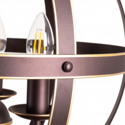 Светильник подвесной Arte Lamp A1087SP-3BR BABBU коричневый 3хE14х40W 220V