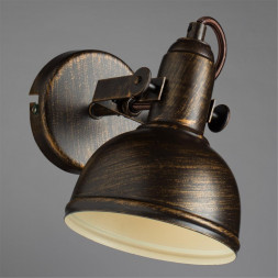 Светильник настенный Arte Lamp A5213AP-1BR MARTIN коричневый 1хE14х40W 220V