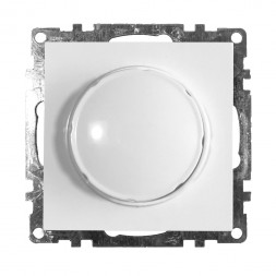 Выключатель диммирующий (механизм), STEKKER GLS10-7106-01, 250V, 500W, серия Катрин, белый арт.39307