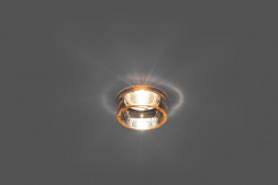 Светильник встраиваемый Feron CD2720 потолочный MR16 G5.3 прозрачно-коричневый арт.28184