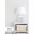 Настольная лампа Omnilux OML-16704-01 Zanca 1хE27х60W белый+серый