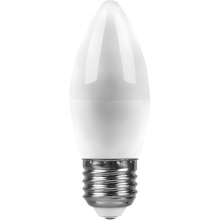 Лампа светодиодная Feron LB-570 Свеча E27 9W 4000K арт.25937
