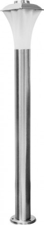 Светильник садово-парковый Feron DH0525, Техно столб, 18W E27 230V, серебро