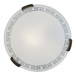 Настенно-потолочный светильник СОНЕКС 161/K GRECA E27 2*60W 220V IP20 белый