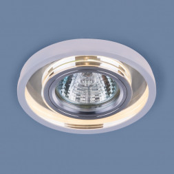 Точечный светодиодный светильник белый/зеркальный Elektrostandard 7021 MR16