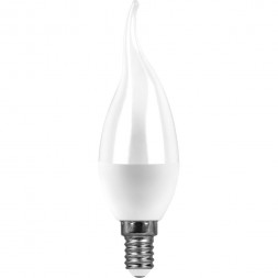 Лампа светодиодная SAFFIT SBC3713 Свеча на ветру E14 13W 6400K