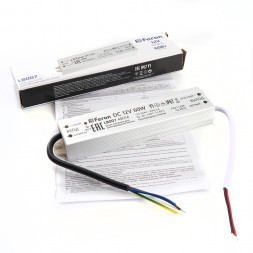Трансформатор электронный для светодиодной ленты 60W 12V IP67 (драйвер), LB007 FERON арт.48056