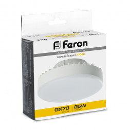 Лампа светодиодная Feron LB-474 GX70 25W 2700K арт.38268