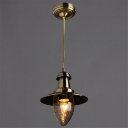 Светильник подвесной Arte Lamp A5518SP-1AB FISHERMAN античная бронза 1хE27х60W 220V