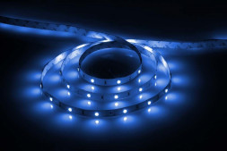 Cветодиодная LED лента Feron LS606, 30SMD(5050)/м 7.2Вт/м  5м IP20 12V синий