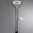 Торшер Arte Lamp A5904PN-2BC DUETTO LED черный хром LEDх18W 3000К 220V