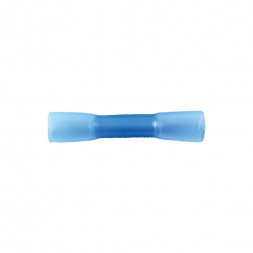 Гильза соединительная изолированная термоусаживаемая STEKKER LD300-1525 сечение 1,5-2,5мм2, 27A, голубой (10шт в упаковке) арт.32806