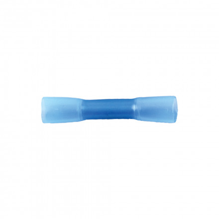 Гильза соединительная изолированная термоусаживаемая STEKKER LD300-1525 сечение 1,5-2,5мм2, 27A, голубой (10шт в упаковке) арт.32806