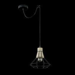 Светильник подвесной Maytoni T452-PL-01-GR Gosford Черный 1xE27x60W