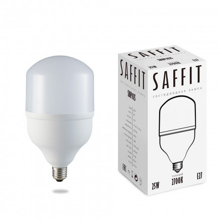 Лампа светодиодная SAFFIT SBHP1025 E27 25W 2700K арт.55104