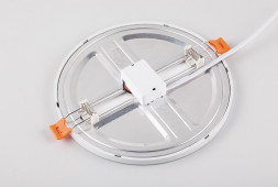 Светодиодный светильник Feron AL508 встраиваемый с регулируемым монтажным диаметром (до 90мм) 6W 6400K белый