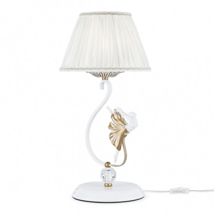 Настольная лампа Maytoni ARM222-11-G Elina Белый с Золотом 1xE14x40W