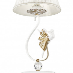 Настольная лампа Maytoni ARM222-11-G Elina Белый с Золотом 1xE14x40W