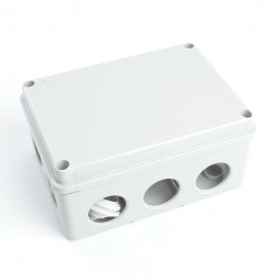 Коробка разветвительная STEKKER EBX20-310-55, 190*140*70мм, 10 вводов, IP55, светло-серая (GE41244) арт.40000