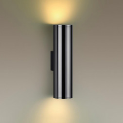 Настенный светильник ODEON LIGHT 4245/2WB DARIO E27, LED 7W 220V IP20 черненый хром/металл