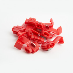 Зажим прокалывающий ответвительный ЗПО-1 - 1,5 мм, красный, LD502-15 (DIY упаковка 10 шт) арт.39345