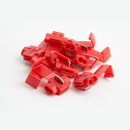 Зажим прокалывающий ответвительный ЗПО-1 - 1,5 мм, красный, LD502-15 (DIY упаковка 10 шт)