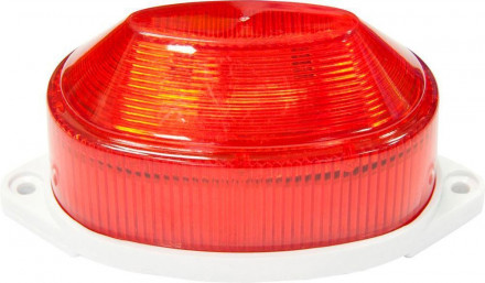 Светильник-вспышка (стробы) 3,5W 230V, красный, ST1A арт.26004