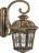 Светильник садово-парковый Feron PL4092 четырехгранный на стену вниз 60W E27 230V, черное золото