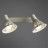 Светильник настенный Arte Lamp A5218AP-2WG CONO бело-золотой 2хE14х40W 220V