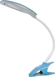 Настольный светодиодный светильник Feron DE1708 5W, голубой арт.24187