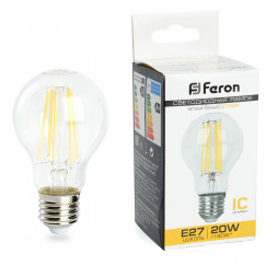Лампа светодиодная Feron LB-620 Шар E27 20W 2700K арт.38245