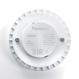 Лампа светодиодная Feron LB-1511 GX53 11W 6400K арт.38207