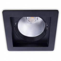 Светильник потолочный Arte Lamp A7007PL-1BK PRIVATO черный LEDх7W 3000К 220V