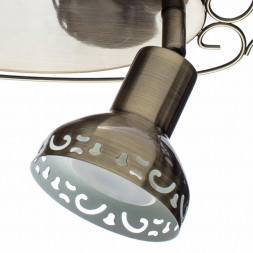 Светильник настенный Arte Lamp A5219AP-2AB FOCUS античная бронза 2хGU10х35W 220V