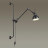 Настенный светильник на кронштейне ODEON LIGHT 4125/1WA ARTA